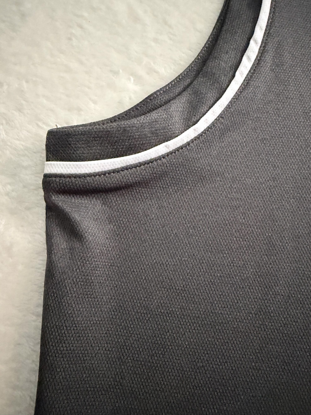 Original Penguin Charcoal Sleeveless Golf Polo Tank Top, Size L - Picture 4 of 15